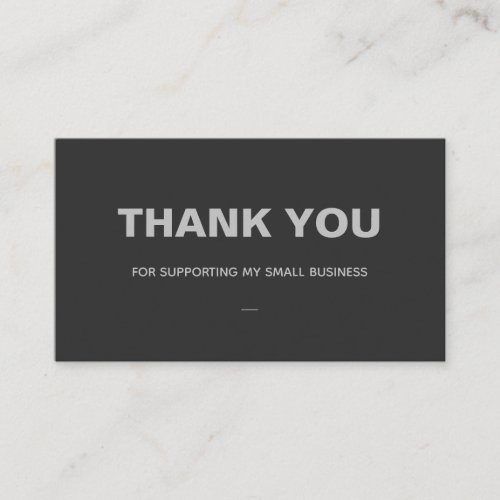 Thank You Insert Card with Music Turntable