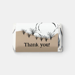 Thank You! It's A Beach Birthday Party  Hershey's Miniatures