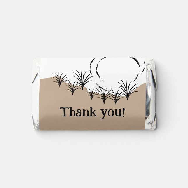 Thank You! It's A Beach Birthday Party  Hershey's Miniatures (Front)