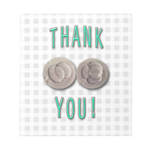 thank you ivf invitro fertilization embryos notepad