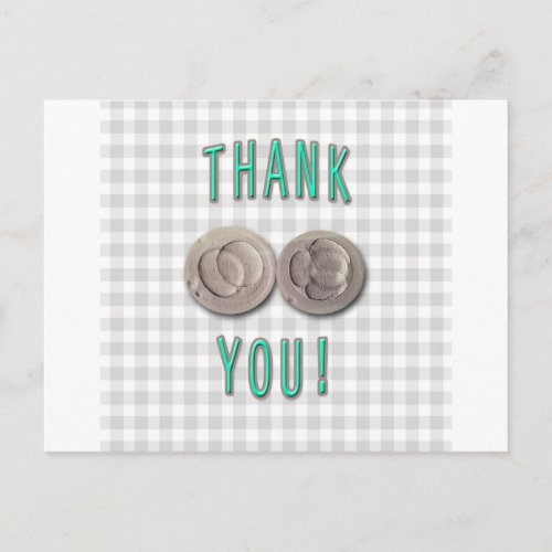 thank you ivf invitro fertilization embryos postcard