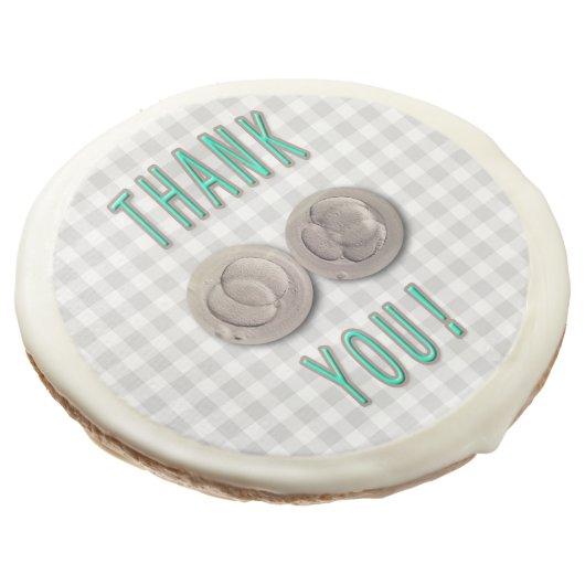 thank you ivf invitro fertilization embryos sugar cookie (Angled)