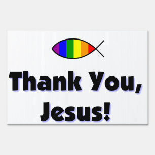 Thank You, Jesus! Sign