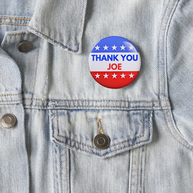Thank You Joe Biden  Button (In Situ)