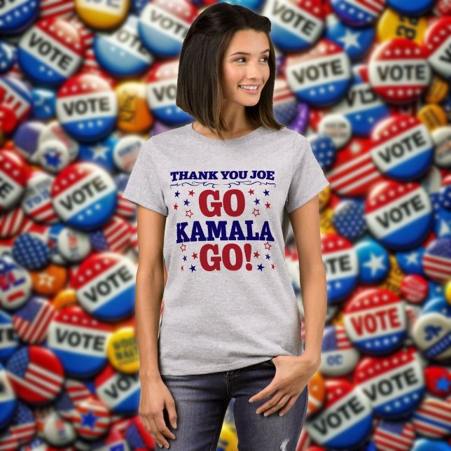 Thank You Joe | Go Kamala Go! T-Shirt (Creator Uploaded)
