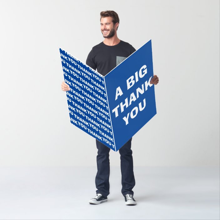 thank-you-jumbo-card-oversized-thank-you-card-zazzle