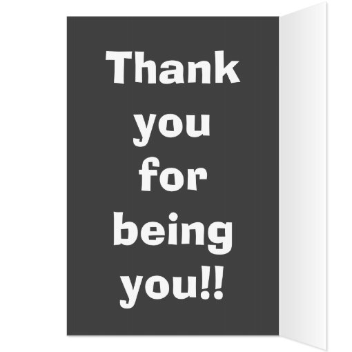 Thank you jumbo card oversized thank you card Zazzle
