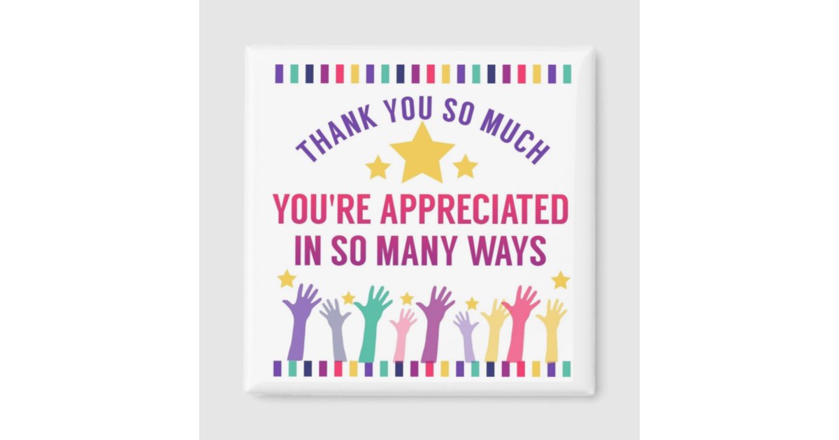 thank YOU KEY WORKERS Magnet | Zazzle