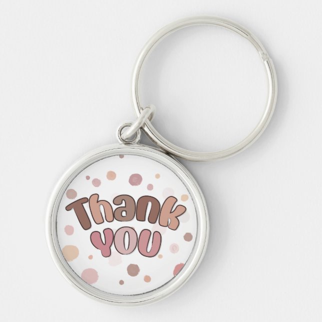 Thank you  keychain (Front)