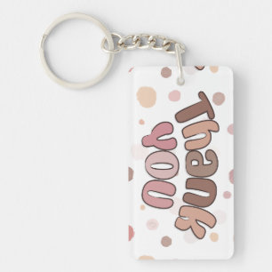 Thank you keychain