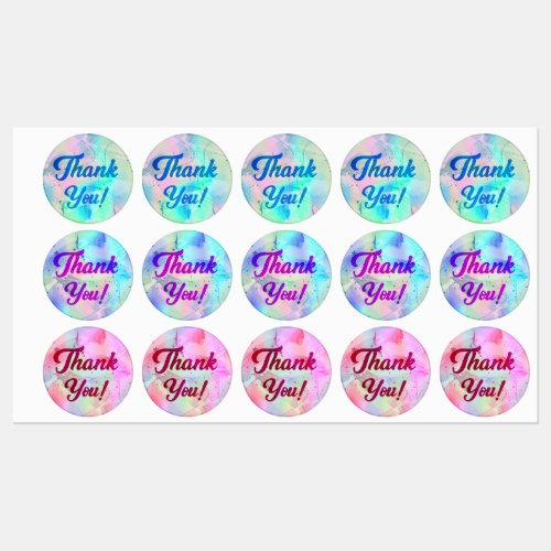 Thank You Kids' Labels