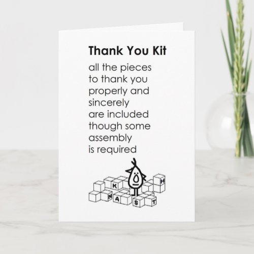 Thank You Kit _ a funny thank you poem