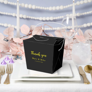 Thank You Large Take Out Favor Box for Any Occasio
