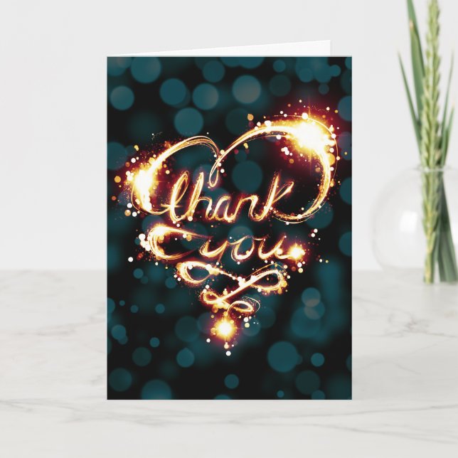 thank you light card (Front)