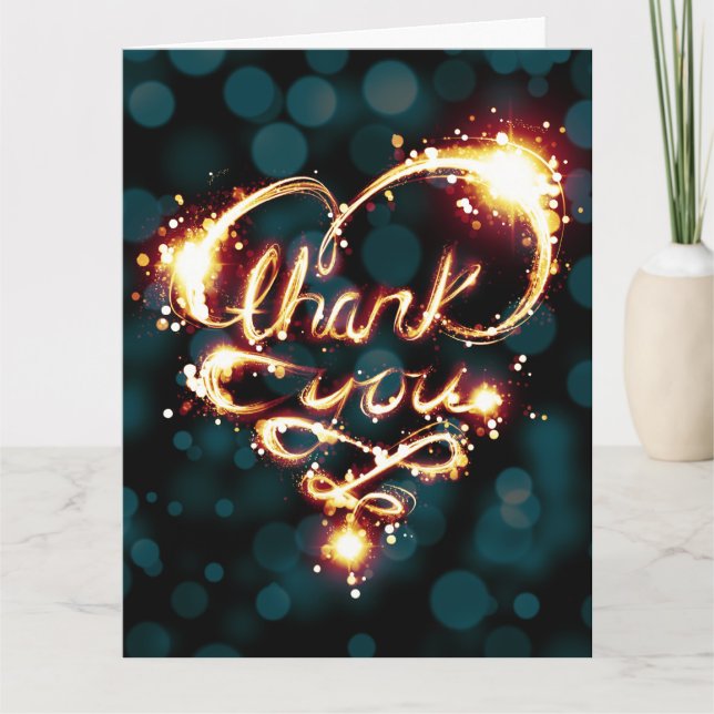 thank you light card (Front)