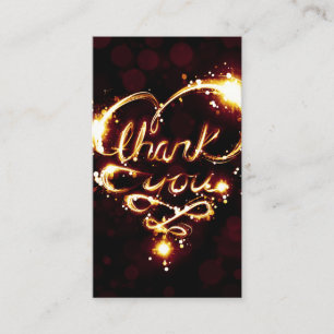 thank you light referral program card