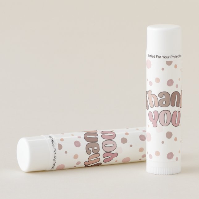 Thank you  lip balm (Front)