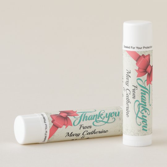 Thank You Lip Balm | Zazzle.com