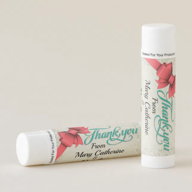 Thank You Lip Balm Zazzle
