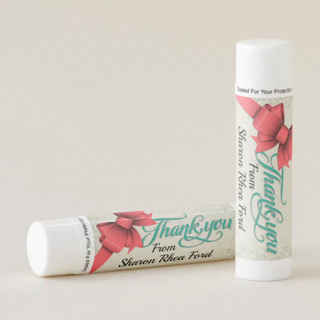 Thank You Lip Balm | Zazzle