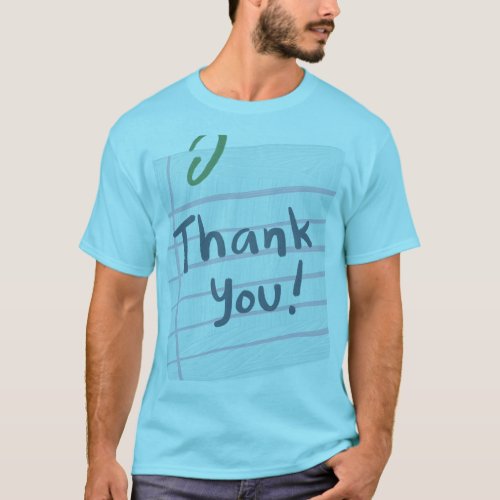 Thank you logo t_shirt design 