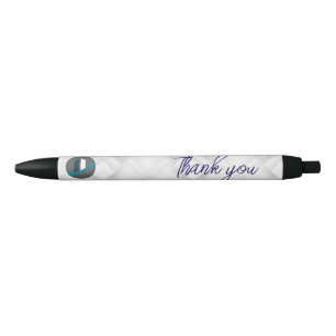 Thank you & Logo white Pen