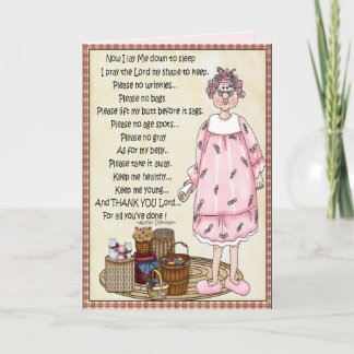 Thank You Lord... Card