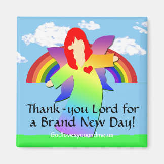 Thank-you Lord for a Brand New Day! Magnet