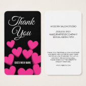 Thank You Loyal Customer Hearts (Front & Back)