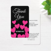 Thank You Loyal Customer Hearts (Desk)