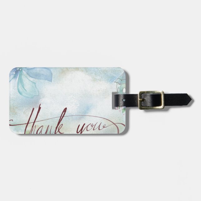 Thank YOU Luggage Tag (Front Horizontal)