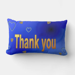 Thank you lumbar pillow