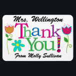 Thank You Magnet<br><div class="desc">This is cool enough to be stuck on the best refrigerators ... : ) ... and when it is, it's a daily memory. Zazzle offers quantity discounts ... : ) Have fun with it. Make it your own. That's what Zazzle is all about. Enjoy, thank you, and please visit often,...</div>