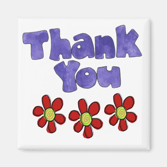 thank you magnet (Front)