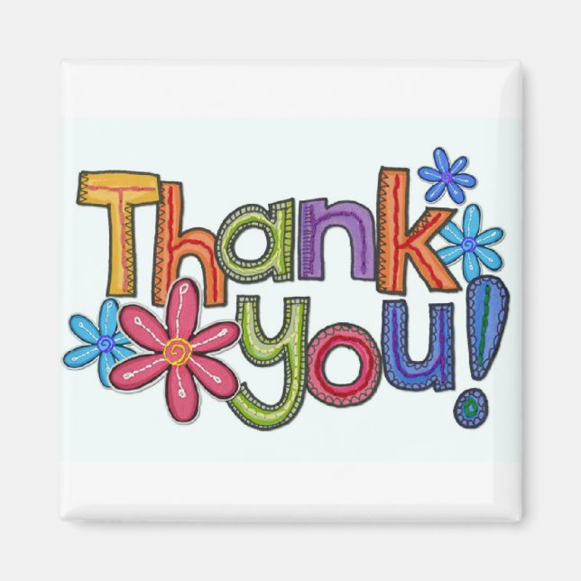 Thank You Magnet (Front)
