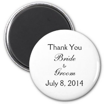 Thank You Magnet by BailOutIsland at Zazzle