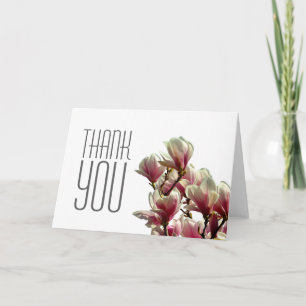 Thank You Magnolia Professional Modern Plain Card