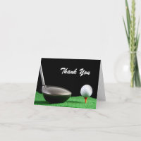 Thank You Man Golf Birthday