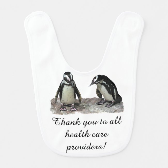 Thank You Medical Health Care Workers Baby Bib