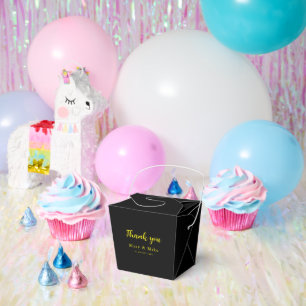 Thank You Medium Take Out Favor Box for Any Occasi