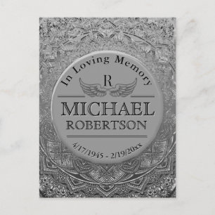 Thank You Memorial Postcard