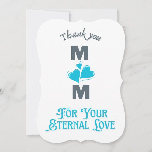 Thank you Mom _ card for Mom 