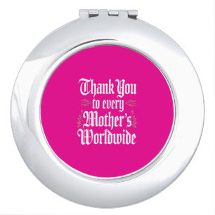 Thank You, Mom Compact Mirror