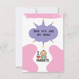 Thank You, Mom & Dad – Global Day of Parents Note Card