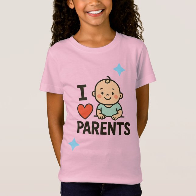 Thank You, Mom & Dad – Global Day of Parents  T-Shirt (Front)