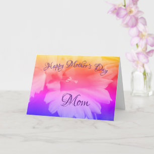 Thank You Mom Daffodil Flower Mother's Day Card