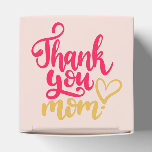 Thank You Mom Gift Box (Top)