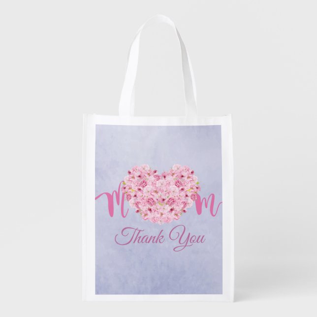 Thank You Mom Grocery Bag (Front)