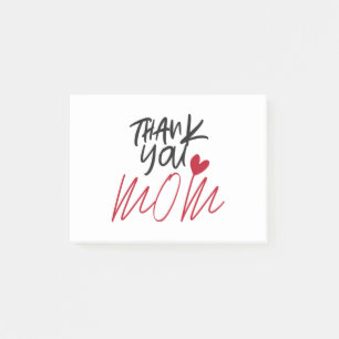 Thank You Mom Post-it Notes