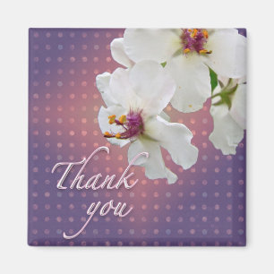 Thank You Moth Mullein Wildflower Magnet